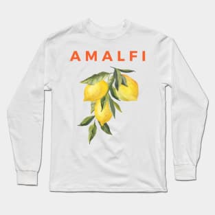 Amalfi Lemons Long Sleeve T-Shirt